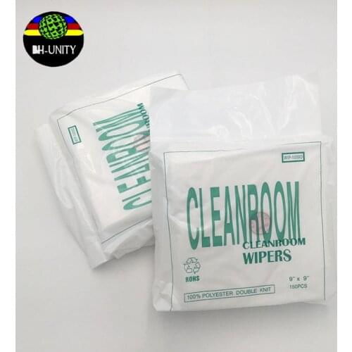 6*6 /9*9 inch 150pcs/bag clean cloth dx4/dx5/dx7/dx10/dx11 xp600 tx800 Printhead Cleanroom Wipers Cleaning Tissue stencil wiping