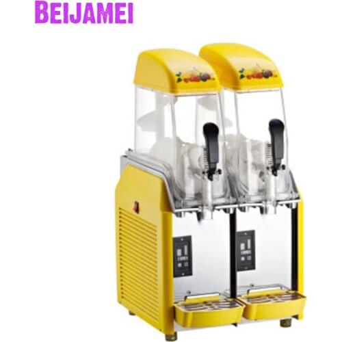 Beijamei Snow Melting machine 220V Electric Slush Machines Cold Drink Maker Smoothies Making Sand ice machine
