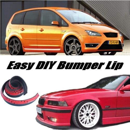 Bumper Lip Deflector Lips For Ford C-Max C Max CMax Front Spoiler Skirt For Car View Tuning / Body Kit / Strip