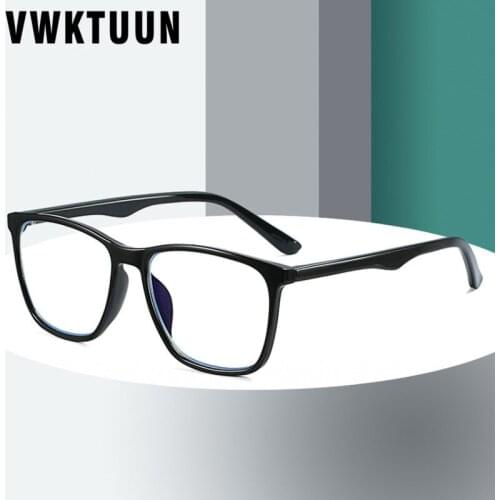 VWKTUUN Anti Blue Light Ray Glasses Square Glasses Frames Women Men Optical Glasses Frame Prescription Glasses Women Men Eyewear