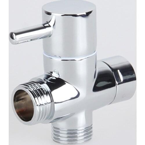 Bidet Sprayer Diversion Valve Copper Irrigation T adapter For Diverter
