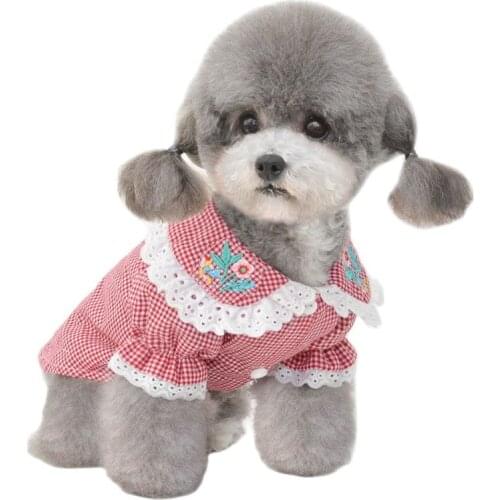 Dog Shirt Cat Costume Summer Dog Clothes puppy Apparel Chihuahua Yorkshire Pomeranian Shih Tzu maltese Poodle Schnauzer Clothing