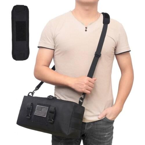 Tactical Shoulder Pads Bag Strap Men Briefcase Laptop Belt High Quality Strong Accessories
