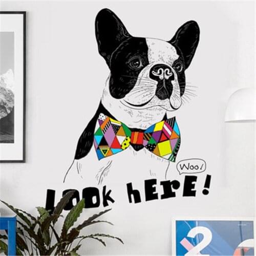 XX-Shoes Cute Animal Canvas Handsome Dog Printings Wall Pictures for Living Room