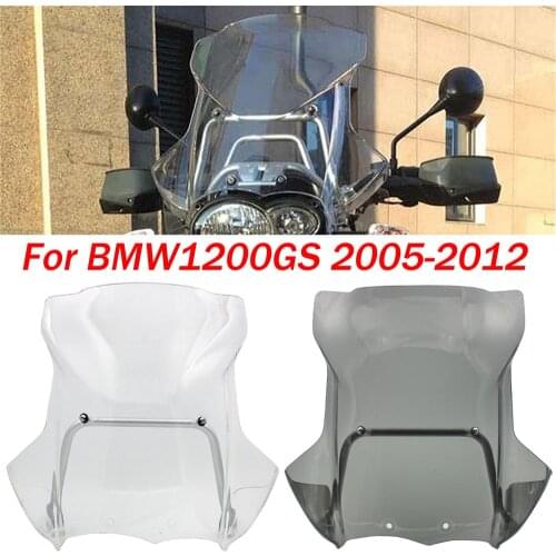 For BMW R1200GS GS1200 R 1200 GS Adventure 2005 2006 2007 2008 2009 2010 2011 2012 Windshield Windscreens Front Screen