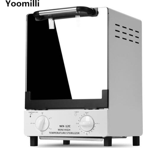 High temperature Sterilizer Box with Disinfection Cabinet For Nail Art Tool 220V Nail Art Equipment 1.0