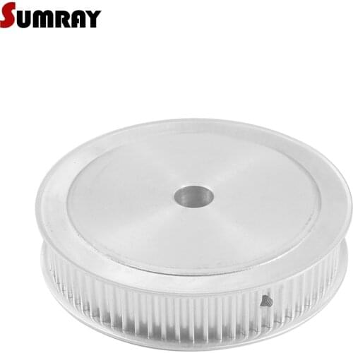 SUMRAY 5M Timing Pulley 80T 8/10/12/16/17/20mm Bore Synchronous Pulley Wheel 16mm Width Thooth Belt Pulley For CNC Machine