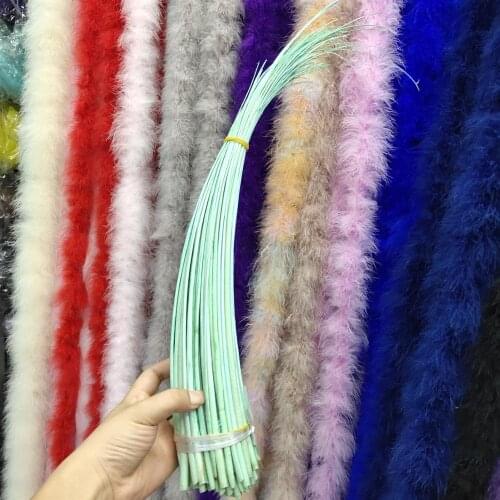 Wholesale Beautiful Gorgeous 10 pcs Mint Green Ostrich feathers spine 16-20inch/40-50cm diy holiday party supplies