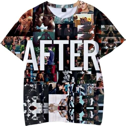 The Film After We Collided 3D Child Tshirt Fashion Men Women Summer Short Sleeve Popular Boy/girls Tee Romantic Movie T-shirt