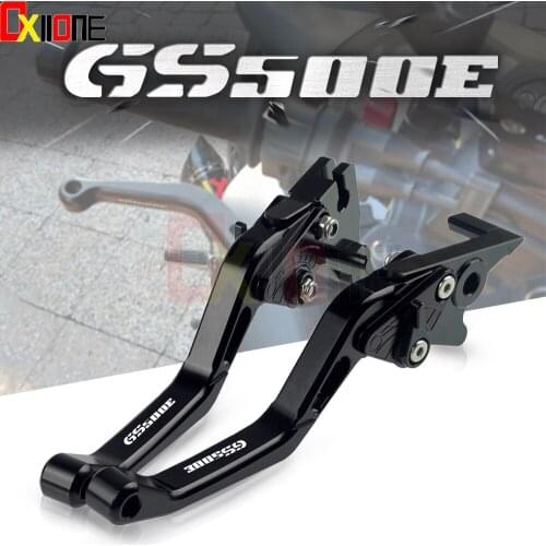 For Suzuki GS 500 E F Motorcycle Aluminum Adjustment Brake Clutch levers GS500 1989-2008 GS500E 1994-1998 GS500F 2004-2009