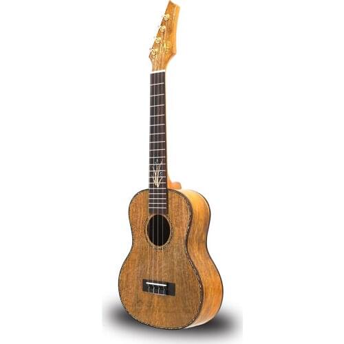 23" 26"tenor Mango Solid Wood Bright 4 Strings ukulele Hawaii mini small guita travel ukelele acoustic guitar Uke Concert