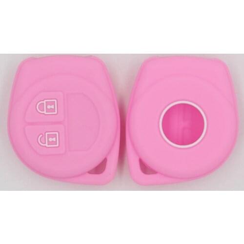 KAPU 1PC Wholesale 2 Buttons Remote Silicone Key Case for Car Suzuki Amagatarai SX4 Swift Liana Alto Igins Esteem Baleno GR