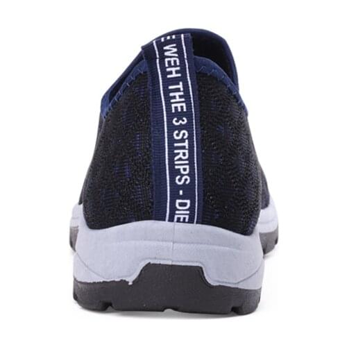 Summer Mesh Men Casual Shoes Breathable Slip on Mens Loafers Lightweight Sneakers Men Non-slip Walking Shoes Zapatillas Hombre