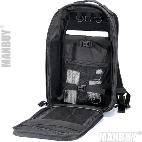 Wholesale NITECORE BP25 Outdoor Multi-purpose Wear-proof Nylon Tools Bag Backpack 25L 4 Side MOLLE System Modules Gear Equipment