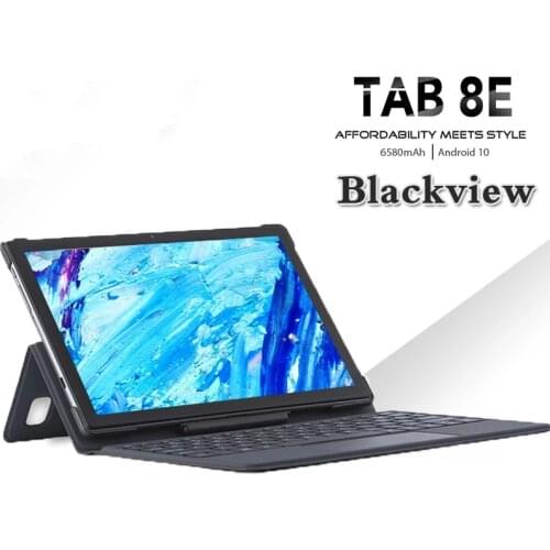 New Blackview Tab 8E Android 10 WIFI Tablet PC 6580mAh 3GB RAM 32GB ROM 10.1 Inch 13MP Rear Camera Big Battery Octa Core Tablet