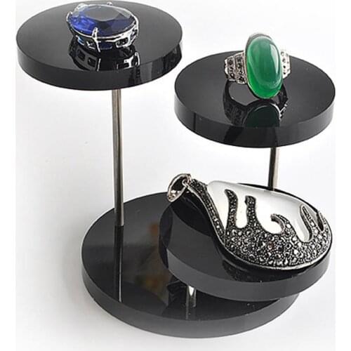 Fashion Jewelry Stand Earring Ring Bracelet Necklace Acrylic Holder Display Watch Jewelry Storage Organizer Showcase Display
