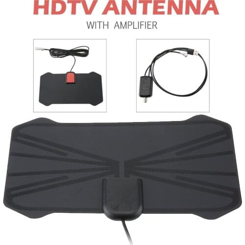 Pohiks 1pc New 980 Mile Range DVB-T Digital Antenna TV Indoor Amplifier 1080P HDTV Satellite Signal Booster