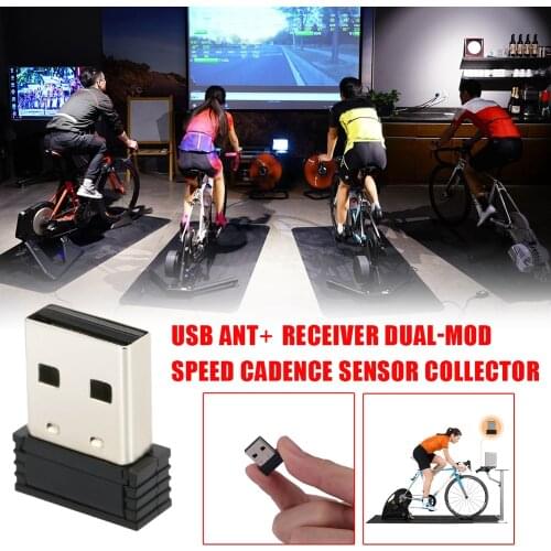 Portable Speed Sensor Adapter Bicycle Stand ANT+USB Cycling Wireless Receiver for Garmin for Zwift for Wahoo Bkool bicicleta 30