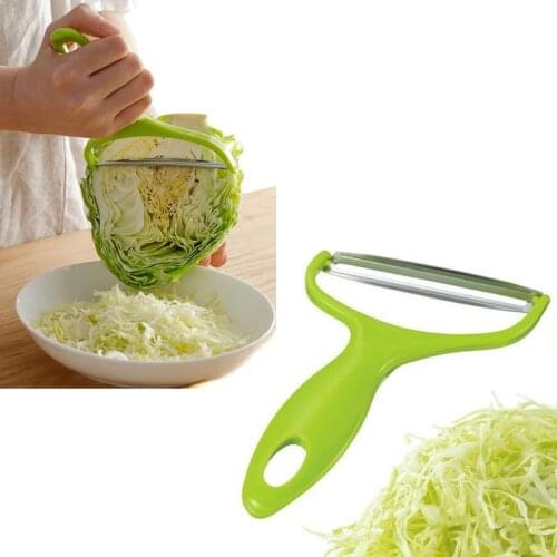 Wide Mouth Fruit Peeler Cutter Stainless Steel Knife Cabbage Vegetable Grater Apple Potato Salad Slicer Kitchen Accessories Tool