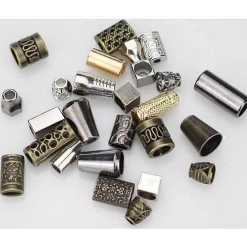 DIY Sewing Buttons plating Metal square Locks Caps Hanging Bell Buckle Bag Shoes Garment Stopper Cord end Accessories 100pc/lot