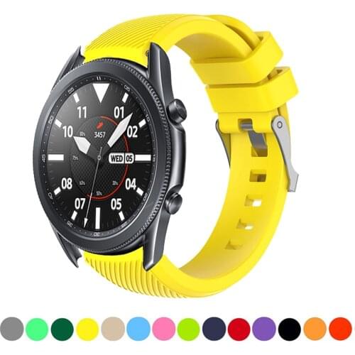 For Samsung galaxy watch 3 45mm Strap Men Women watchbands Sport Bracelet 22mm Watch band For galaxy watch 46mm / Gear S3 Correa