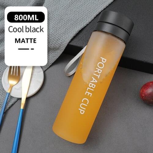 800ml Sports Large Capacity Water Bottle,Fruit Lemon Juice Drinking Bottle,Outdoor Travel Portable Leakproof ,BPA Free
