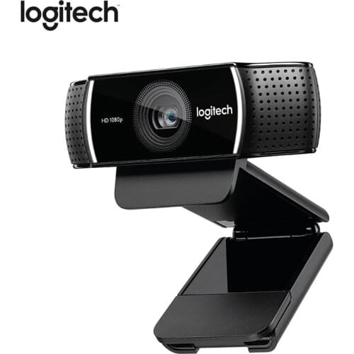 Logitech C922 Anchor Dedicated Full HD 1080P Webcam Autofocus Web Camera with Built-in Microphone Video Call Recording