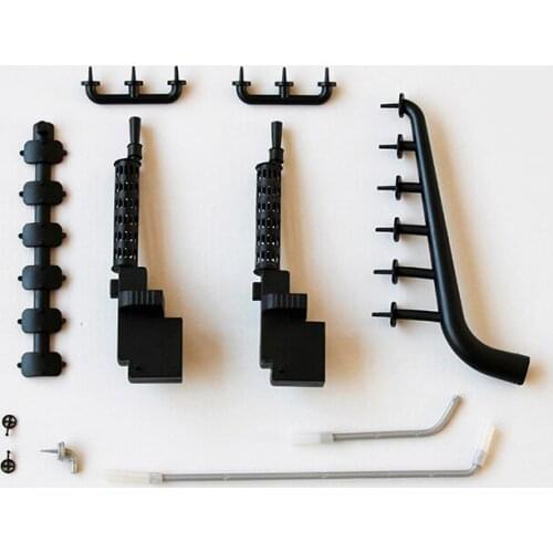 Exhaust and Guns for Dynam 8960 Albatros Dva RC Toy Plane