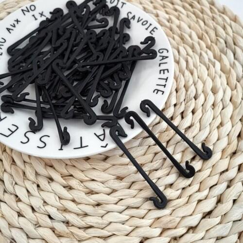 50/100pcs Vines Fastener Tied Plastic Plant Support Clip Hook Grape Connection Vine Frame Grid Fastener Gardening Agricultural