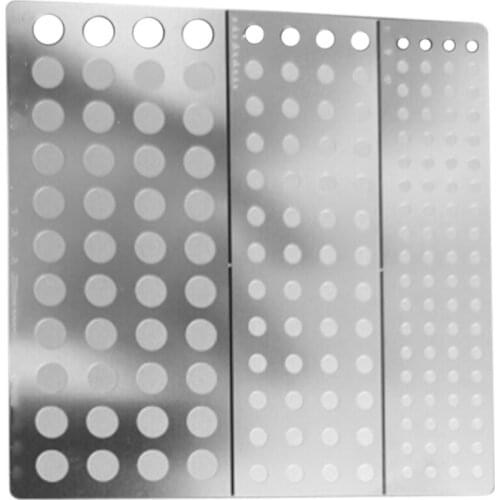 1/72 1/48 1/35 Scale Static Grass Planting Template Tool for Electrostatic Flock Applicator Scene Sand Table