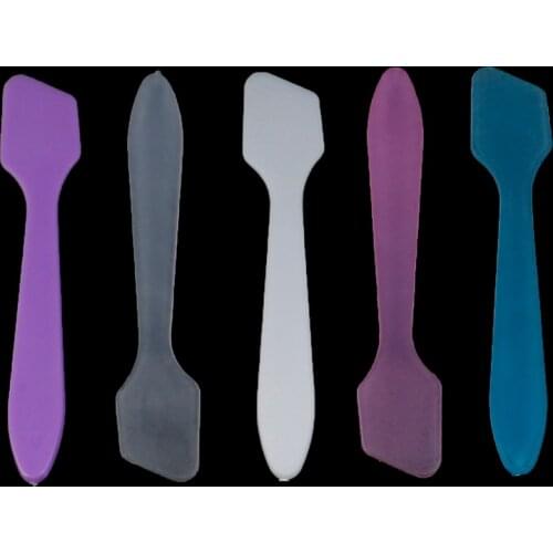 10PCS/Lot Mini Cosmetic Spatulas Scoop Face Cream Makeup Mask Mixed Spoon Beauty DIY Tools Eye Facial Makeup Applicator Sticks
