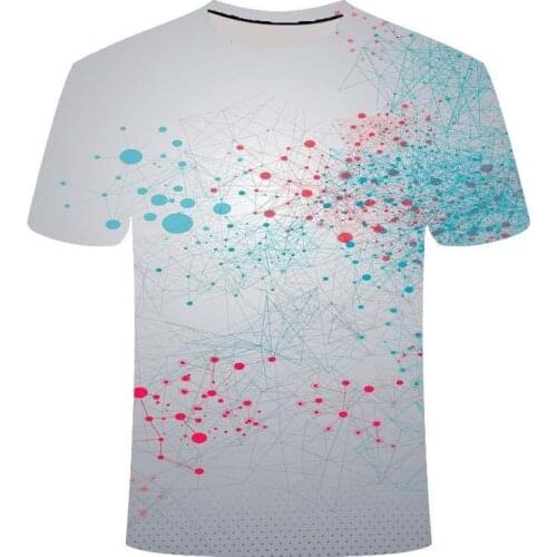 3D Votex Graphic T Shirts Tee Men Clothing Camisetas Tops Ropa Hombre Geometry Streetwear Camisa Masculina Verano Roupas