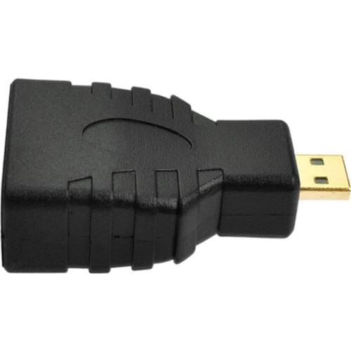 Micro HDMI-Compatibel to Standard HDMI-Compatible Adapter Converter Data Transmission Tablet HD For PC 1440p/1080p X8Y5