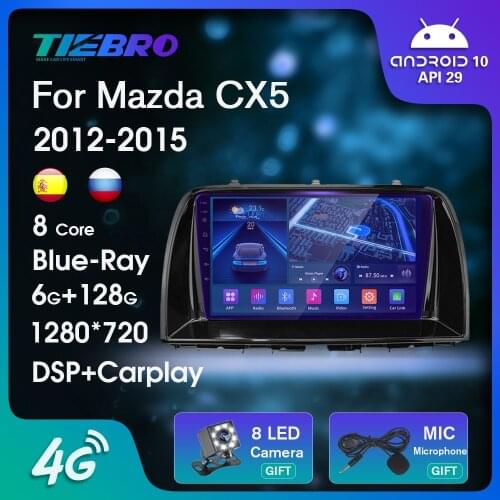 2DIN Android10.0 Car Radio For MAZDA CX5 CX-5 CX 5 2012-2015 GPS Navigation Auto Radio Stereo Receiver Car Video NO 2DIN DVD IGO