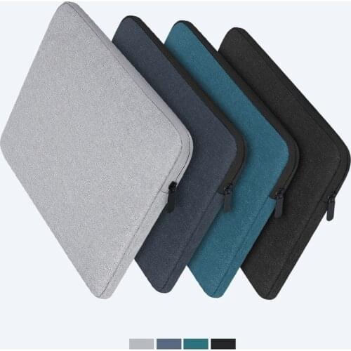 Zipper Laptop Sleeve Case 13.3 14 15.4 Inch Notebook Cover iPad Tablet Storage Bag Travel Bag for Macbook Shockproof Case