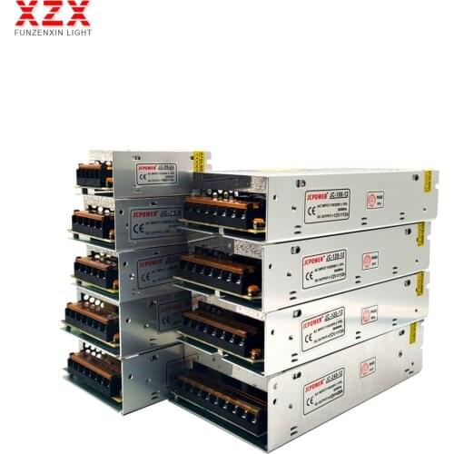 DC12V 1/2/3/5/6.5/8.5/10/15/20/30/40/50/60A Lighting Transformers Led Driver Power Adapter Switch Power Supply