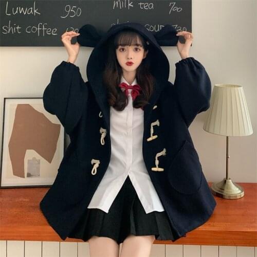 KIMOKOKM Women's Hooded Coats