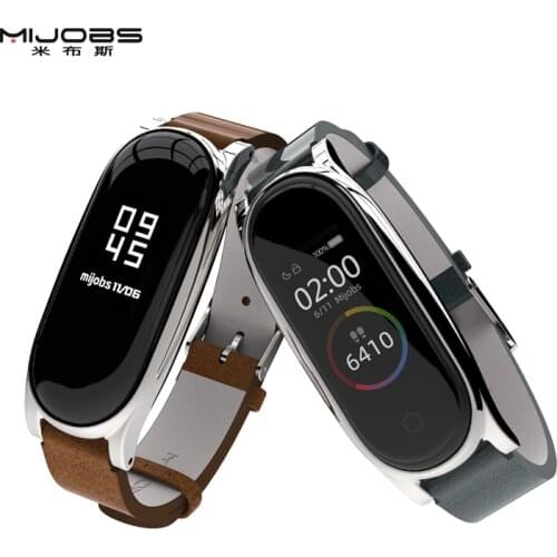 Mi Band 3 Strap Leather for Xiaomi Mi Band 4 Smart Bracelet Wristband Miband 3 Watch Mi 4 Accessories Miband 5 Wrist Strap