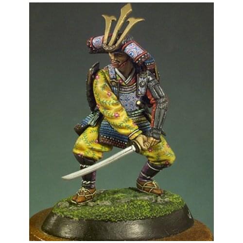 1/32 Scale Unpainted Resin Figure Samurai