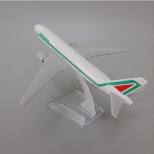 16cm Air Italian Alitalia B777 Boeing 777 Airways Airlines Metal Alloy Airplane Model Plane Diecast Aircraft
