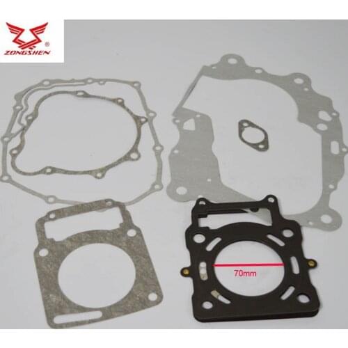 T xt250 t6 KAYO BSE Dirt pit Bike ATV quad Parts accessories ZONGSHEN CB250 250CC 4 Four Valve Water Cooled Engine Gaske