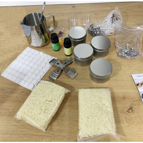 1 Set Candle Making Supplies DIY Candle Making Kit Beeswax Arts and Crafts Handmade Gifts for Birthday Wedding Party