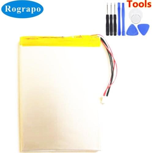 New Li-Polymer 5000mAh Replacement Battery For VOYO I3 Tablet PC Acumulator 3 Wire Plug