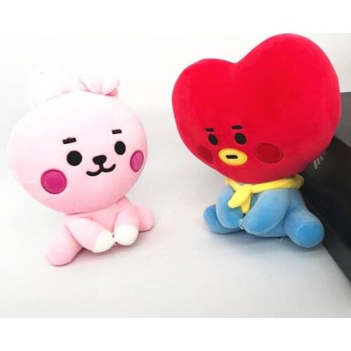 20cm Kawaii Anime Cartoons Plush Toys Stuffed Doll Colorful Cute Plush Toy Soft Animal Plushie Toy Kids Christmas Gift