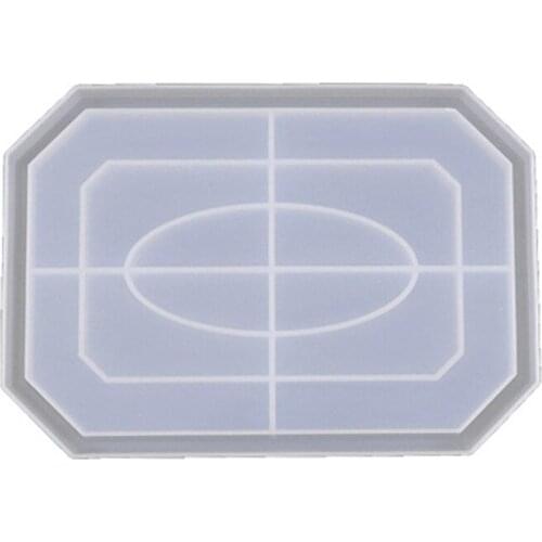 Storage Tray Crystal Epoxy Resin Mold Plate Dish Silicone Mould DIY Crafts Jewelry Casting Tool