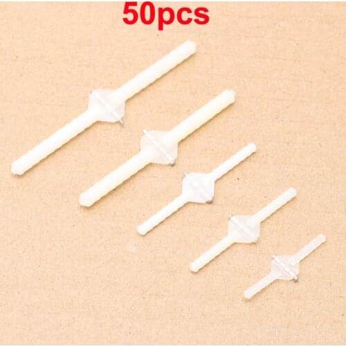 50PCs New Light-Weight Round Pivot Pin Hinges For RC Model Fixed Wing Aircraft Cabin Door Connect Adapting
