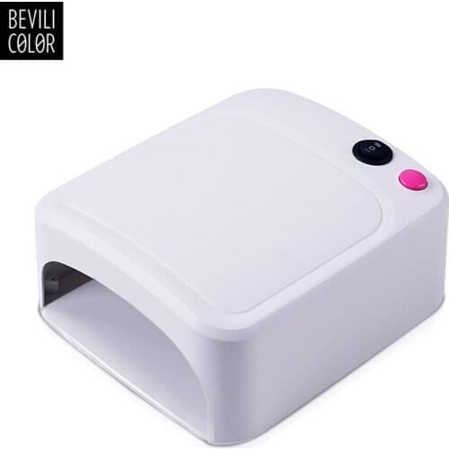 BEVILI COLOR 36W Nail Lamp Nail Dryer UV Lamp For All Types Gel Nail Polish Dryer Nail Art Machine Gel Curing Lamp LED Light