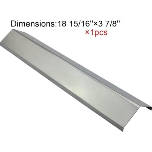 BBQ Parts 95051 Stainless Steel Heat Shield Replacement Heat Plate for Chargriller 3001,3030,4000,5050 Gas Grill Models