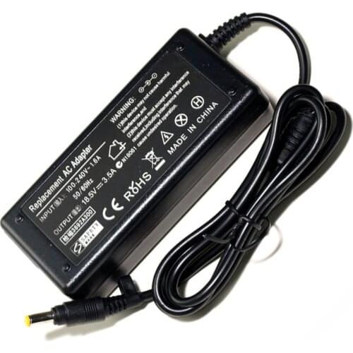 18.5V 3.5A AC Laptop Adapter Charger For HP Laptop 500 520 540 v3000 CQ510 511 515 516 V1000 ze2000 dv4000 Power Supply Charger
