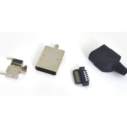 10 pcs high quality Connect Port Socket Interface Connector slot for xbox 24P cable plug